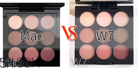 w7眼影盤怎么使用？英國(guó)w7九色眼影盤畫法步驟