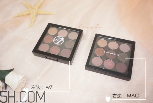 w7眼影盤怎么使用？英國(guó)w7九色眼影盤畫法步驟