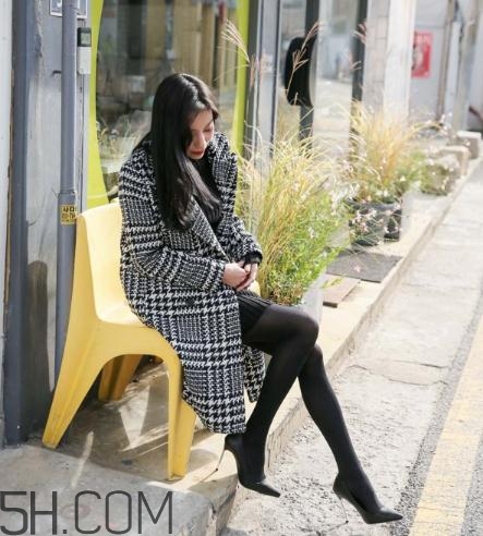 韓版格子大衣怎么搭配？韓版格子大衣搭配圖片