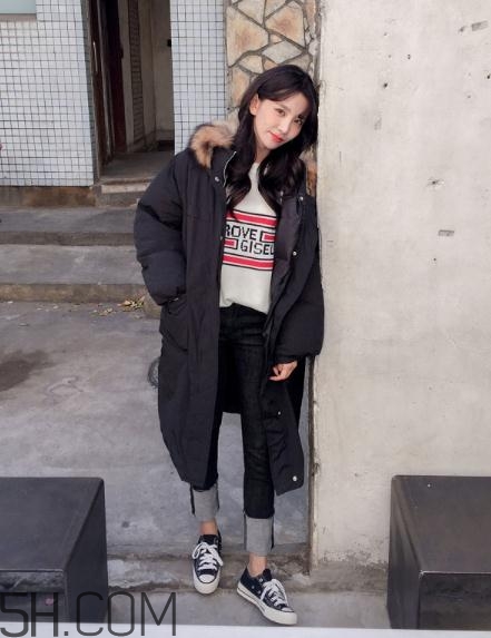 長款棉衣如何搭配？長款棉服搭配圖片