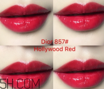 迪奧857什么色？迪奧857口紅試色