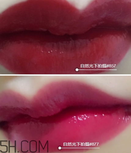 迪奧857和877哪個好看？迪奧857和877試色對比