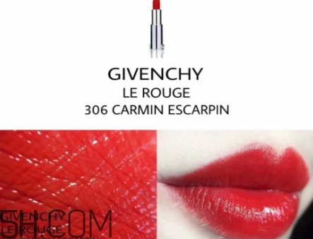 紀梵希305和306哪個好？紀梵希305和306試色對比