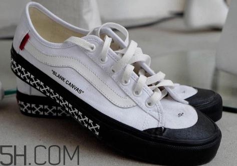 off white與vans聯(lián)名鞋款實物什么樣？