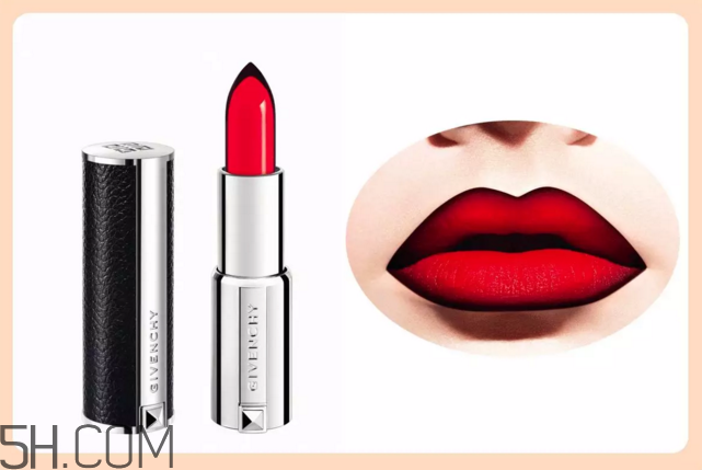 紀(jì)梵希雙色口紅怎么涂？紀(jì)梵希雙色口紅試色