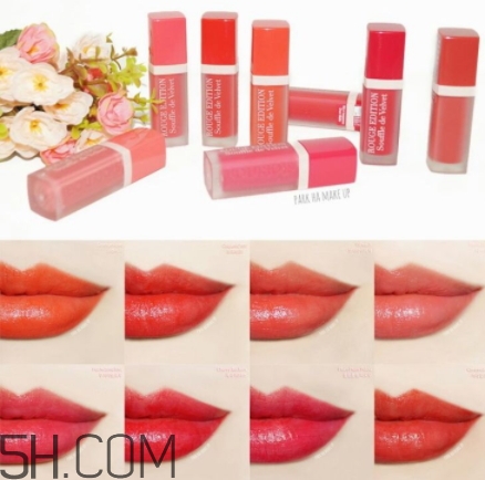 bourjois妙巴黎舒芙蕾唇釉試色 bourjois妙巴黎舒芙蕾唇釉試色