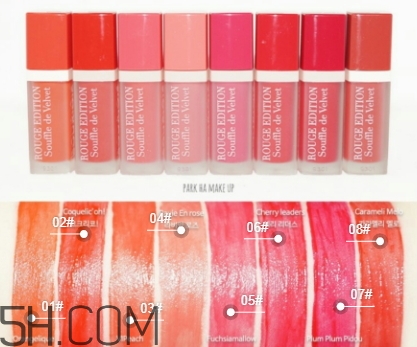 bourjois妙巴黎舒芙蕾唇釉試色 bourjois妙巴黎舒芙蕾唇釉試色