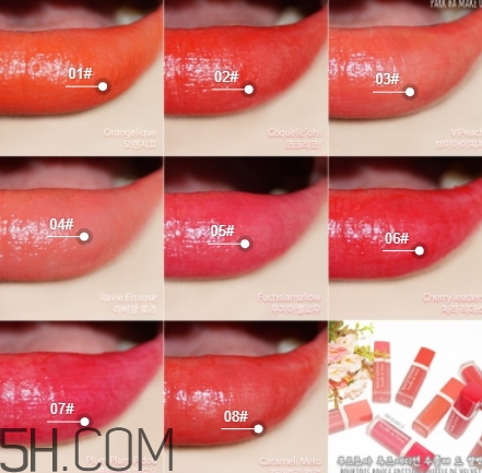 bourjois妙巴黎舒芙蕾唇釉試色 bourjois妙巴黎舒芙蕾唇釉試色