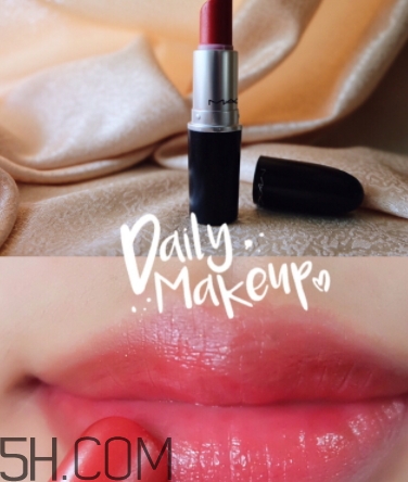 mac水紅色口紅好看嗎？mac水紅色試色
