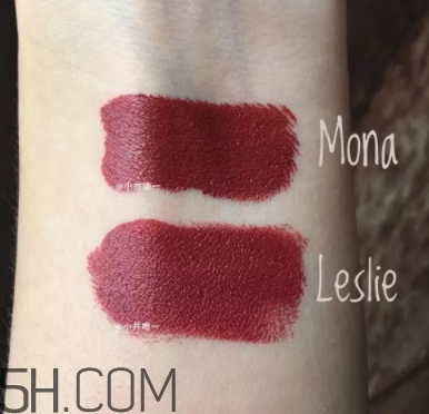 nars mona和leslie一樣嗎？nars mona和leslie試色對比