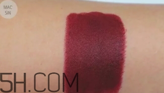 牛血紅口紅是什么顏色？牛血色口紅試色