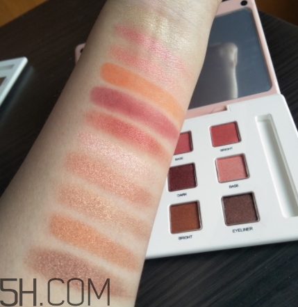 逸茉眼影好用嗎？inmoo逸茉眼影色號(hào)試色