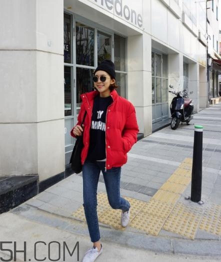 紅色棉襖怎么搭配？紅色棉服搭配圖片