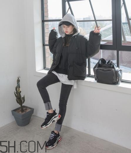 短款棉衣怎樣搭配？短款棉襖穿著搭配圖片