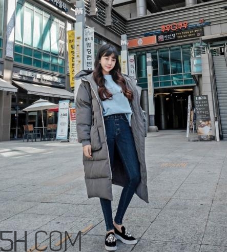 灰色棉服怎么搭配？灰色棉襖搭配圖片