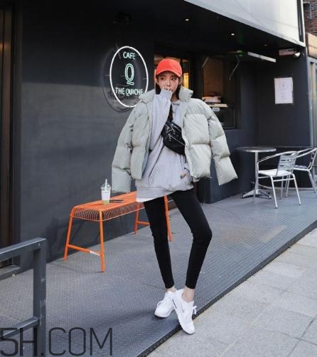 灰色棉服怎么搭配？灰色棉襖搭配圖片