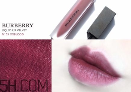burberry唇釉53試色 burberry巴寶莉唇釉53oxblood好看嗎 burberry唇釉53試色 burberry巴寶莉唇釉53oxblood好看嗎