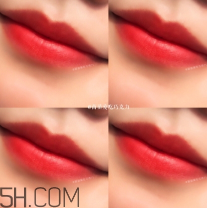 橘紅色口紅是什么顏色？橘紅色口紅試色效果圖