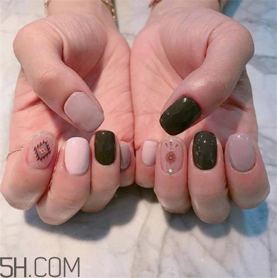 什么是日式美甲？適合秋季的清新美甲圖片