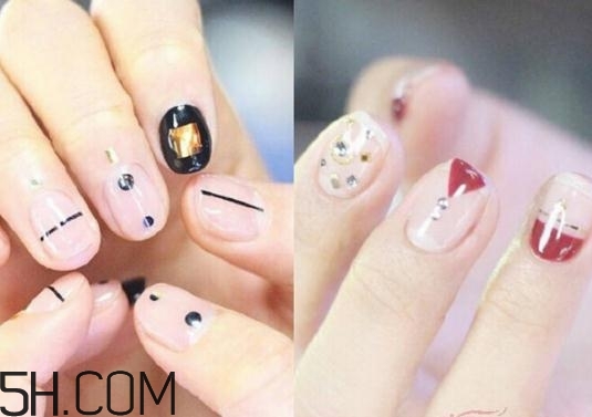 美甲涂什么顏色好看？2018冬天最美的韓式美甲