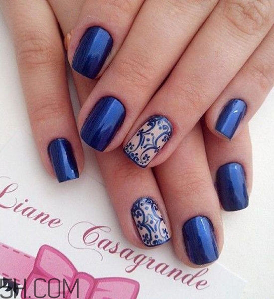 春天什么樣的美甲好看？美甲蕾絲款式圖片大全