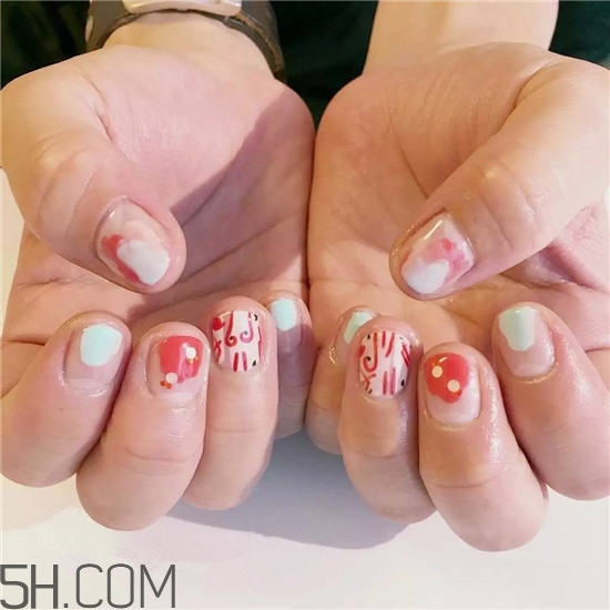 什么是日式美甲？適合秋季的清新美甲圖片