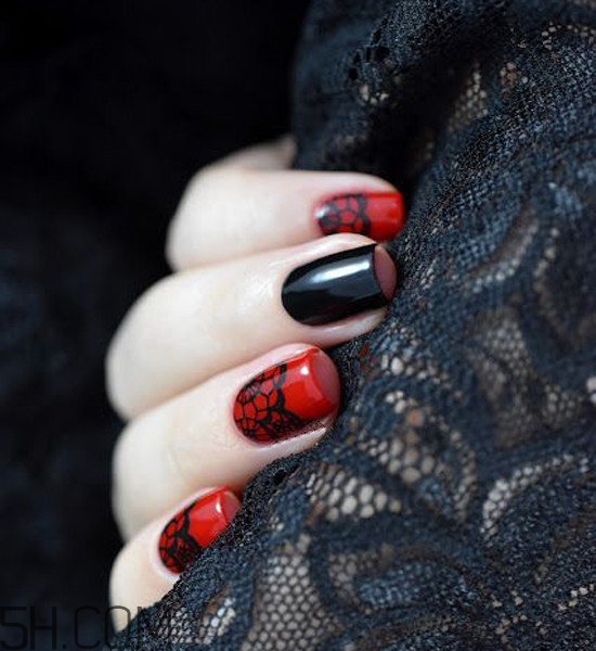 春天什么樣的美甲好看？美甲蕾絲款式圖片大全