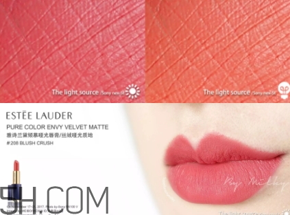 雅詩(shī)蘭黛傾慕啞光唇膏色號(hào) 雅詩(shī)蘭黛傾慕啞光唇膏試色