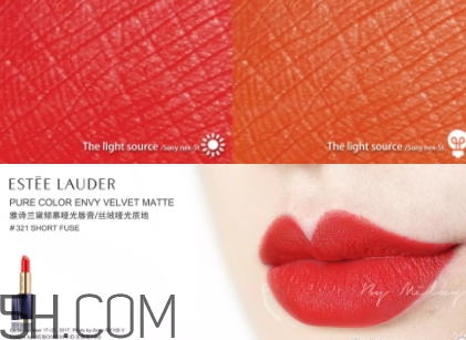 雅詩(shī)蘭黛傾慕啞光唇膏色號(hào) 雅詩(shī)蘭黛傾慕啞光唇膏試色