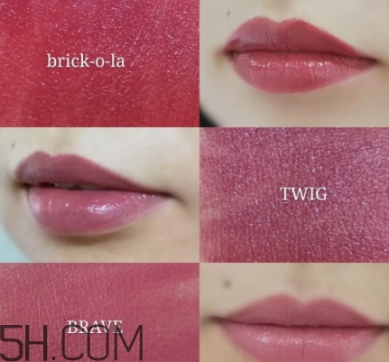 mac twig和brick o la一樣嗎？mac twig和brick o la試色對比