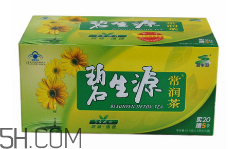 碧生源常潤茶能祛痘嗎？碧生源常潤茶能排毒嗎？