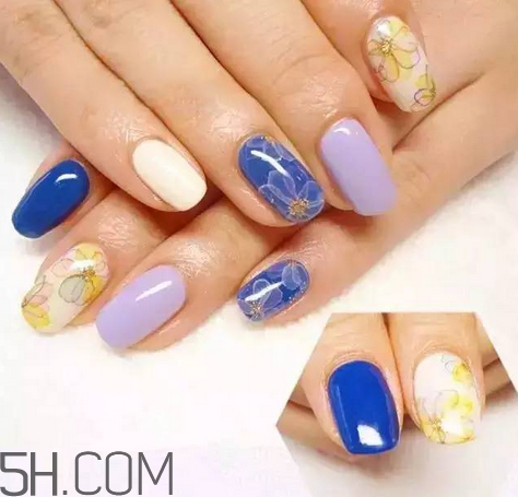 手黃做什么美甲好看？2018全新卡通可愛美甲款式