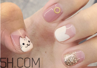 手黃做什么美甲好看？2018全新卡通可愛美甲款式