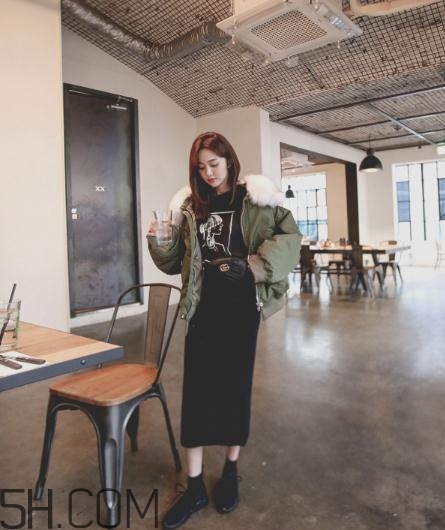 棉服搭配長裙好看嗎？棉襖搭配長裙圖片