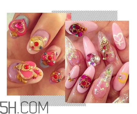 美少女戰(zhàn)士系列美甲大集合 貓眼美甲的注意事項(xiàng) 美少女戰(zhàn)士系列美甲大集合 貓眼美甲的注意事項(xiàng)