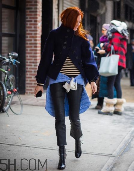 冬天穿喇叭褲怎么搭配？冬天喇叭褲搭配圖片