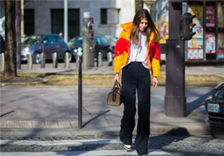 黑色喇叭褲搭什么上衣？黑色喇叭褲搭配上衣圖片