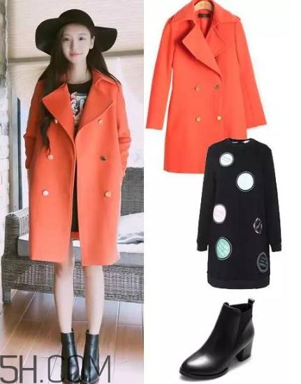 大衣搭配連衣裙好看嗎？冬季連衣裙搭配大衣圖片