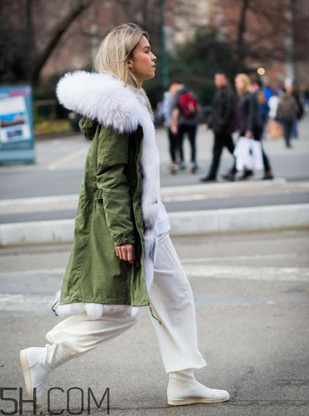 派克大衣搭配什么褲子？派克大衣搭配褲子圖片