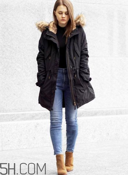 派克大衣搭配什么褲子？派克大衣搭配褲子圖片