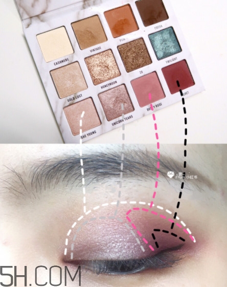 venus marble眼影怎么用 3種畫法教程 venus marble眼影怎么用 3種畫法教程