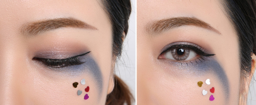 小丑女妝容教程圖解 小丑女妝容教程圖解