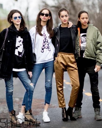 冬天穿九分褲怎么搭配？冬天九分褲搭配圖片