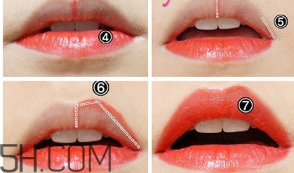 唇刷怎么用？唇刷怎么蘸取口紅