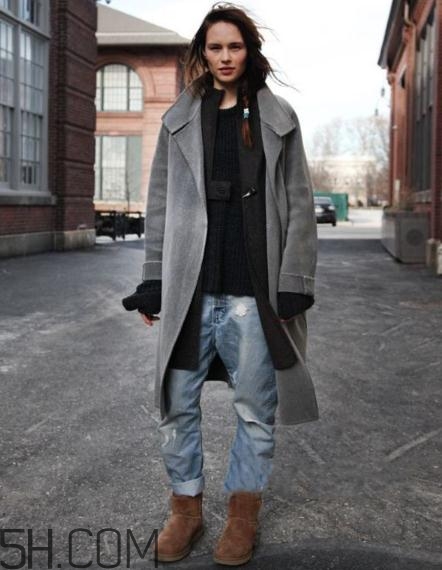 雪地靴搭配什么衣服？雪地靴搭配衣服圖片