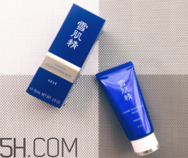 雪肌精美白黑面膜是撕拉面膜嗎？適合什么膚質(zhì)？