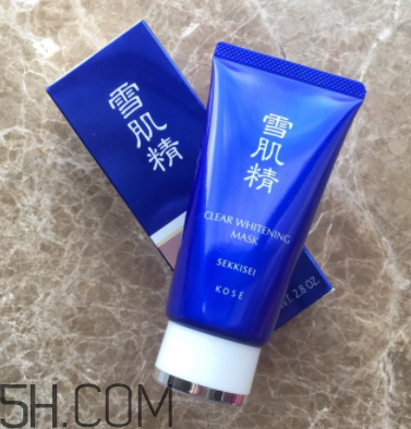 雪肌精美白黑面膜是撕拉面膜嗎？適合什么膚質(zhì)？