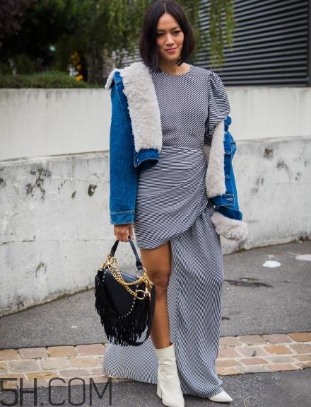 羊羔絨牛仔外套怎么搭配？羊羔絨牛仔外套搭配女