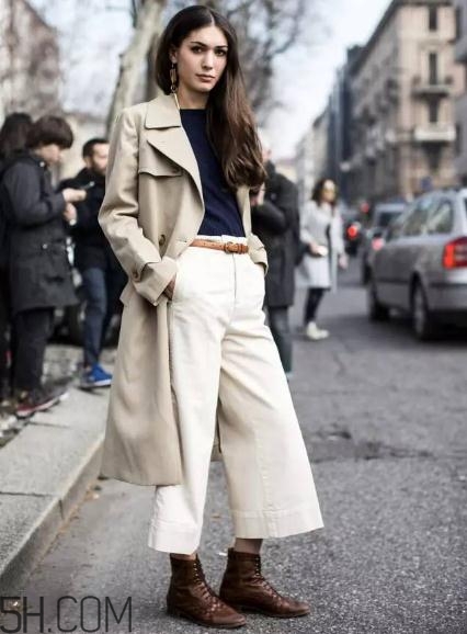 闊腿褲配平底鞋好看嗎？闊腿褲配什么平底鞋？