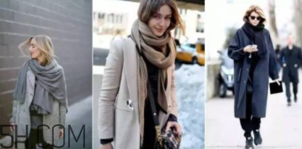 圍巾與大衣怎么搭配？灰色圍巾怎么搭配？